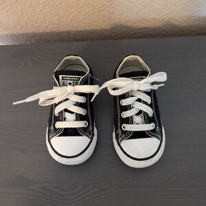 Converse Black and White Kids Sneakers